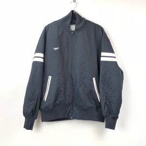 Speedo Black Varsity Jacket
